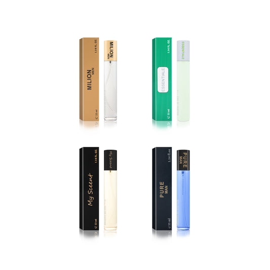 Zestaw zapachów męskich BERLIN 4 szt. trwałe perfumy 33ml