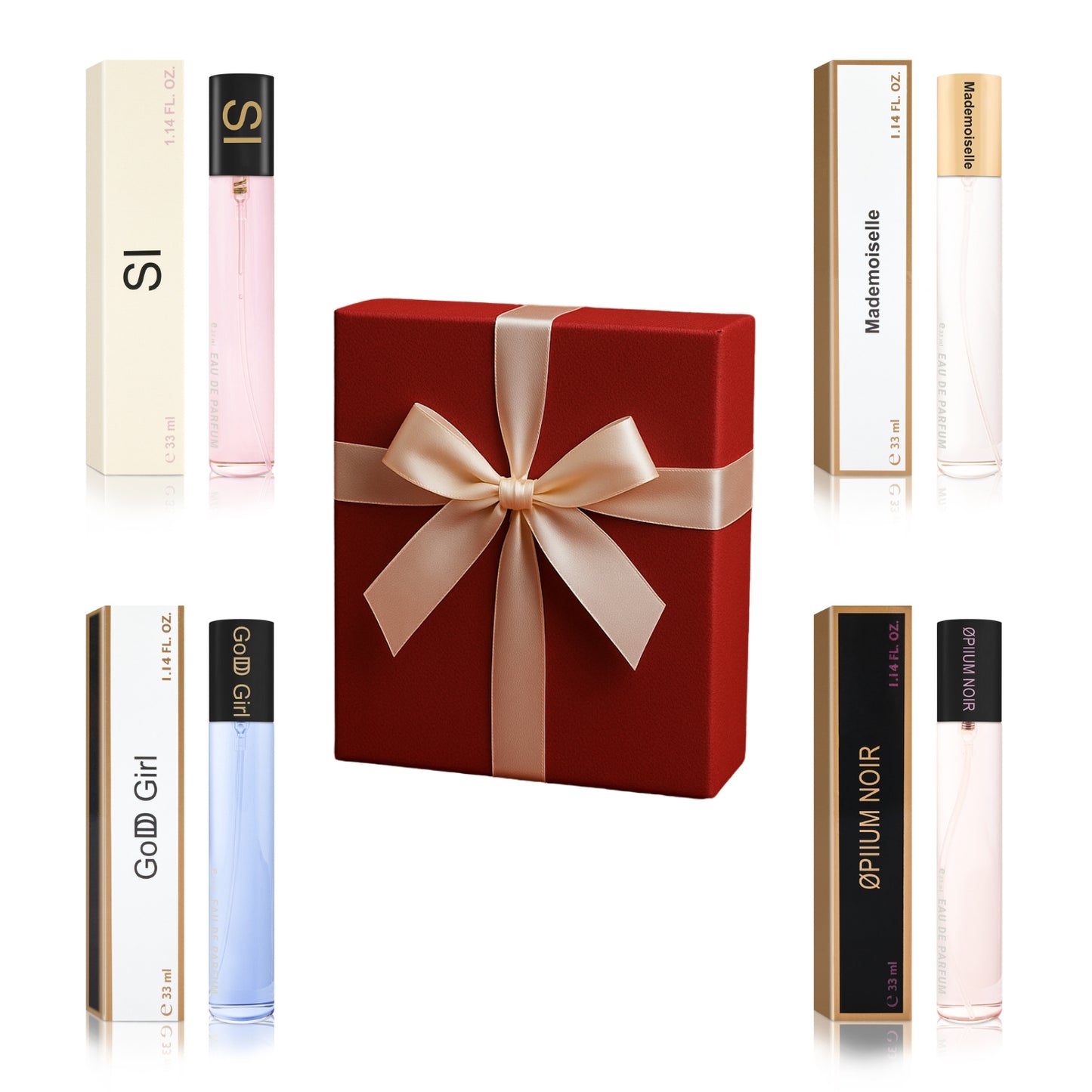 Zestaw 4 zapachów damskich - idealny prezent